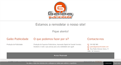 Desktop Screenshot of galaopublicidade.com