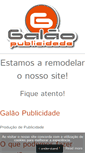 Mobile Screenshot of galaopublicidade.com